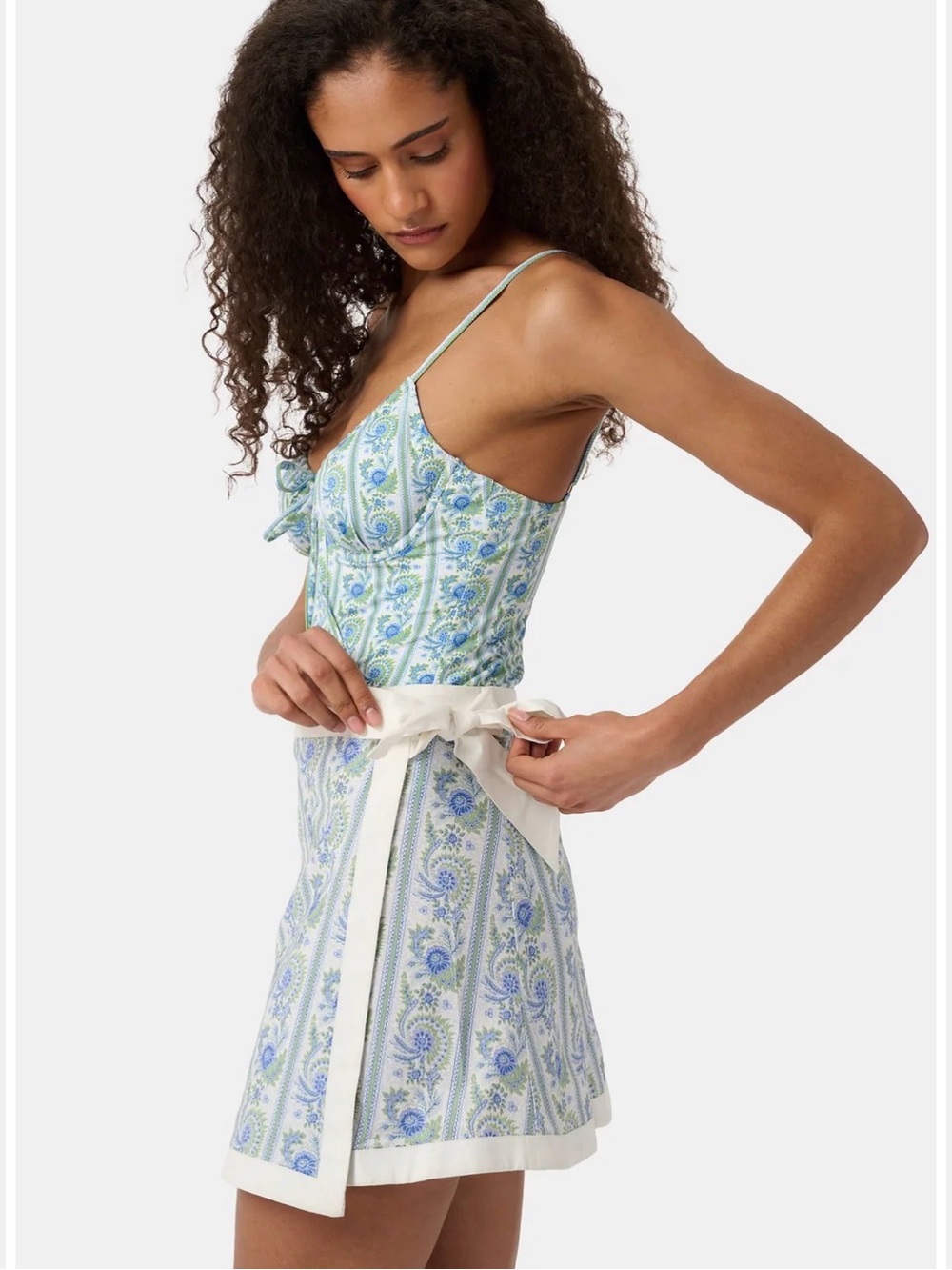 NWT Roller Rabbit Provençal Marisol Wrap Pareo skirt - Picture 4 of 11